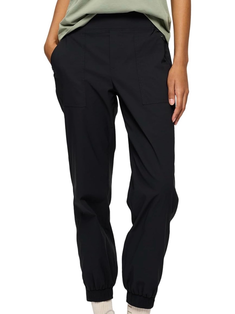 Merrell Black Women's Jogger Pants with Elastic Cuffs